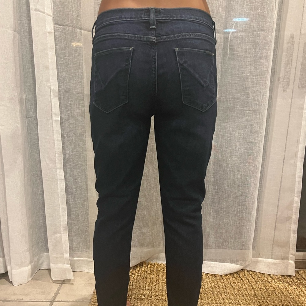 Hudson dark denim straight leg jeans size 28